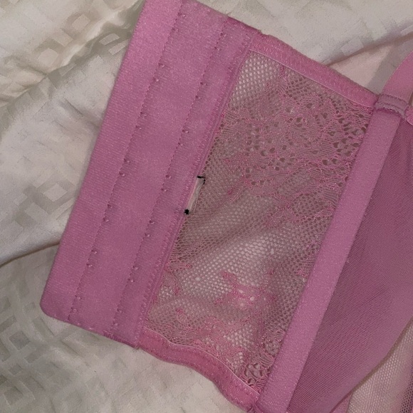 Victoria's Secret Pink Lace Corset Bra Top - Picture 4 of 4